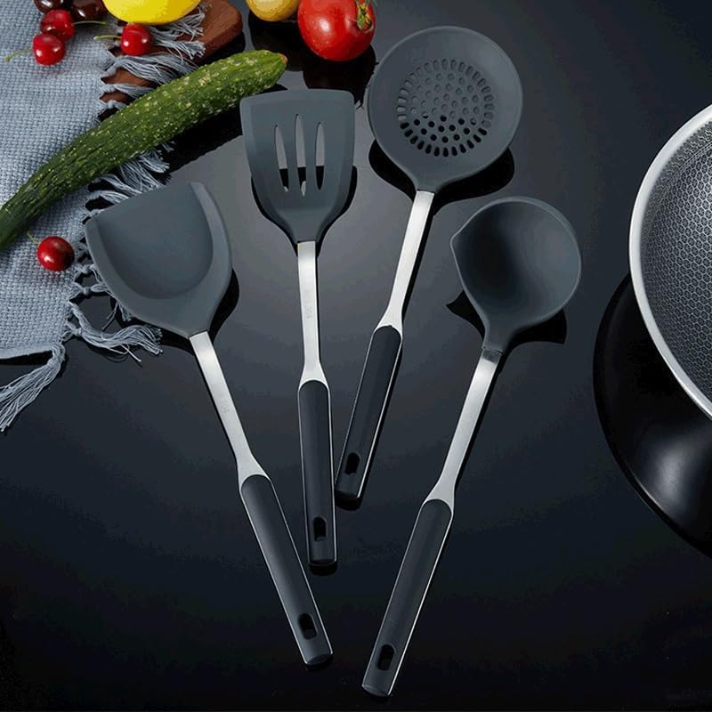 JSEIAJB シリコンスプーンシャベルは鍋を傷つけませんシャベル家庭用